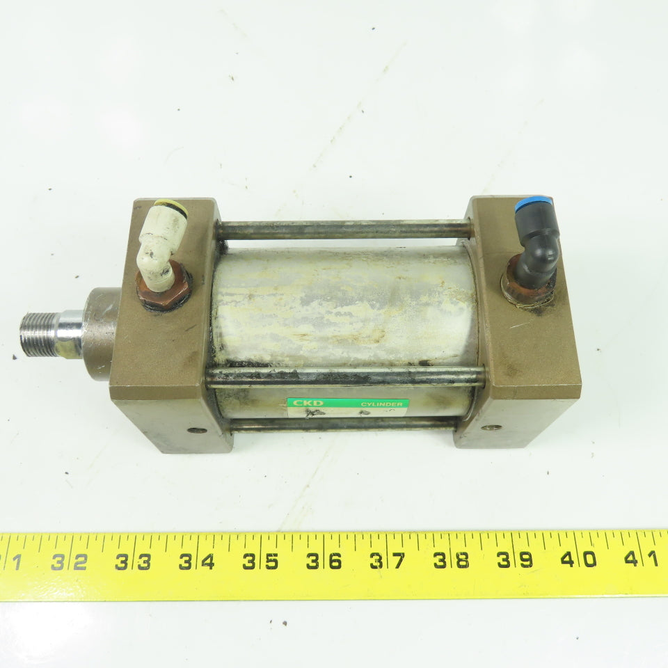 CKD Double Acting Pneumatic Cylinder 60mm Bore 50mm Stroke 20mm Rod Dia