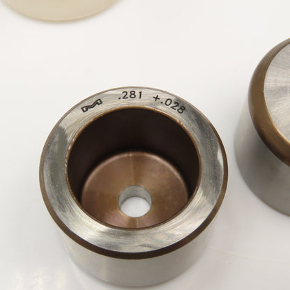 Mate Precision Tooling .281 +.028 Round Die Lot Of 2