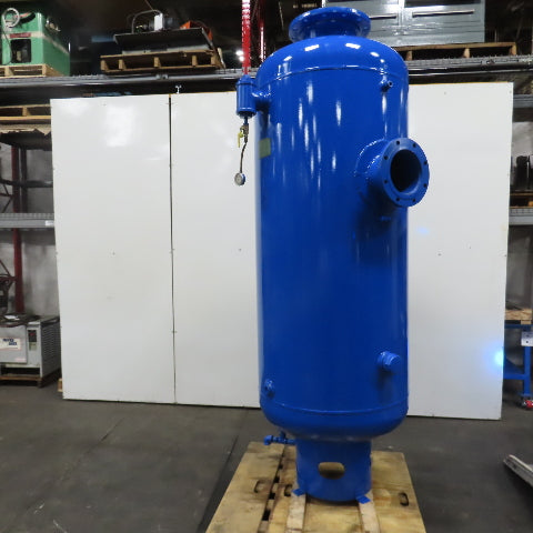 400 Gallon Vertical Compressed Air Receiver Storage Tank 125 PSI (New Paint)