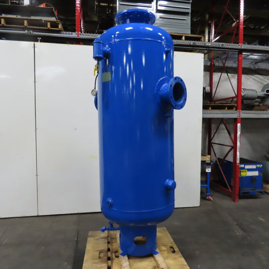 400 Gallon Vertical Compressed Air Receiver Storage Tank 125 PSI (New Paint)