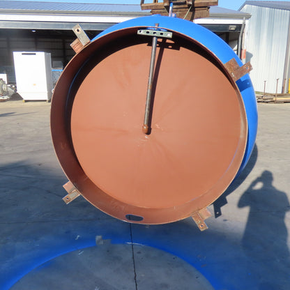 3500 Gallon Vertical Compressed Air Receiver Storage Tank 150 PSI 6" Ports