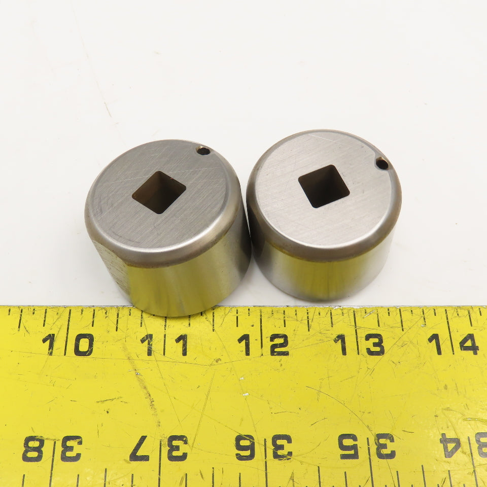 Mate Precision Tooling .375 +.028 Slug Free Heavy Duty S-7 Square Die Lot Of 2