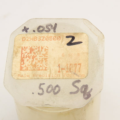 Mate Precision Tooling .500 +.054 Slug Free Heavy Duty S-7 Square Die Lot Of 2