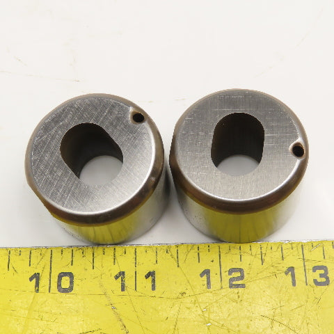 Mate Precision Tooling .531 x.750 +.028 Slug Free Heavy Duty Oblong Die Lot/2