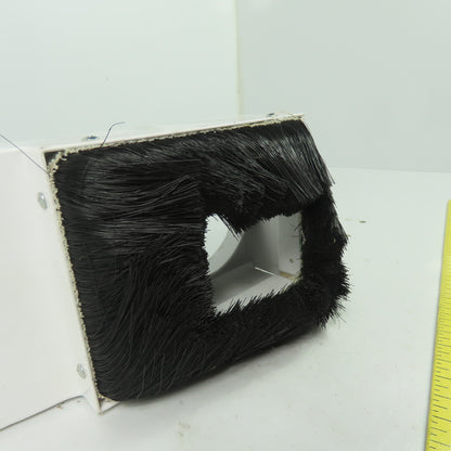10" x 4-1/2" Steel CNC Router Dust Vacuum Shoe Cover 80mm - 94mm Duct