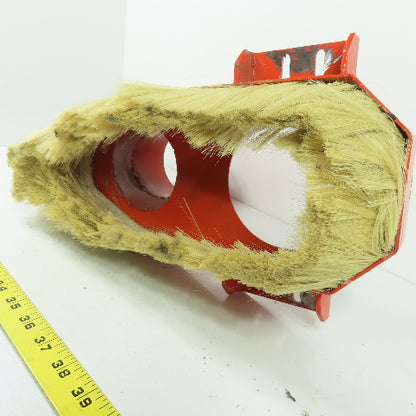 14" x 6" Steel CNC Router Dust Vacuum Shoe Cover 118mm - 94mm Duct