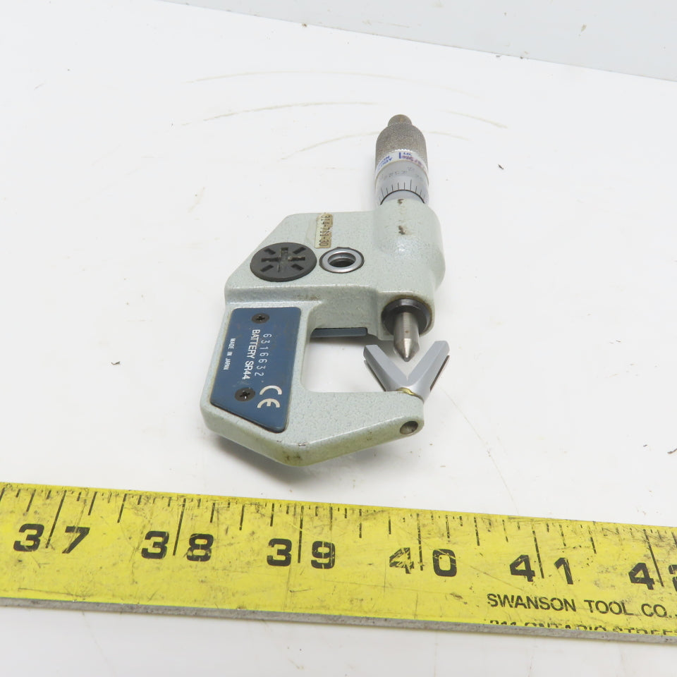Mitutoyo 314-711-30 Outside Digital Micrometer .05-.6" Anvil W/Data Port