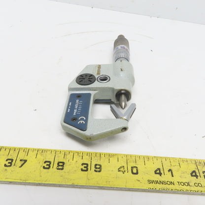 Mitutoyo 314-711-30 Outside Digital Micrometer .05-.6" Anvil W/Data Port