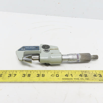 Mitutoyo 314-711-30 Outside Digital Micrometer .05-.6" Anvil W/Data Port
