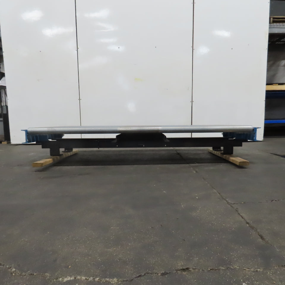 87-1/2" x 39" Heavy Duty Pallet Case Gravity Conveyor Section 83" BF 2.5" OD