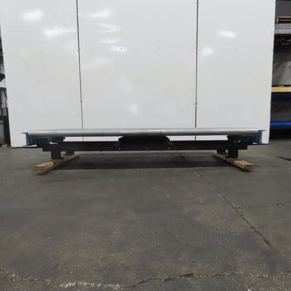 87-1/2" x 39" Heavy Duty Pallet Case Gravity Conveyor Section 83" BF 2.5" OD