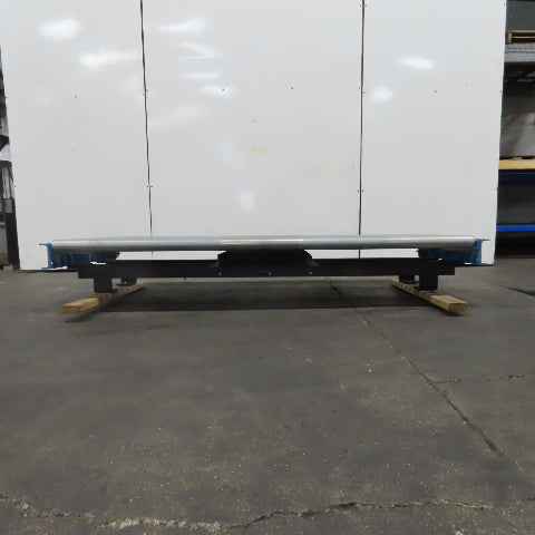 87-1/2" x 39" Heavy Duty Pallet Case Gravity Conveyor Section 83" BF 2.5" OD