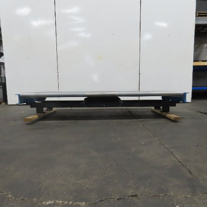 87-1/2" x 39" Heavy Duty Pallet Case Gravity Conveyor Section 83" BF 2.5" OD