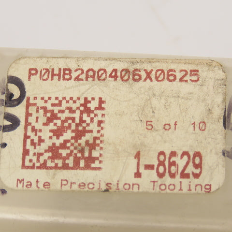 Mate Precision Tooling .406 x .625 Oblong Obround Heavy Duty CNC Turret Punch