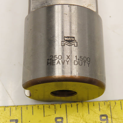 Mate Precision Tooling 1.500 x .250 Rectangle Heavy Duty CNC Turret Punch
