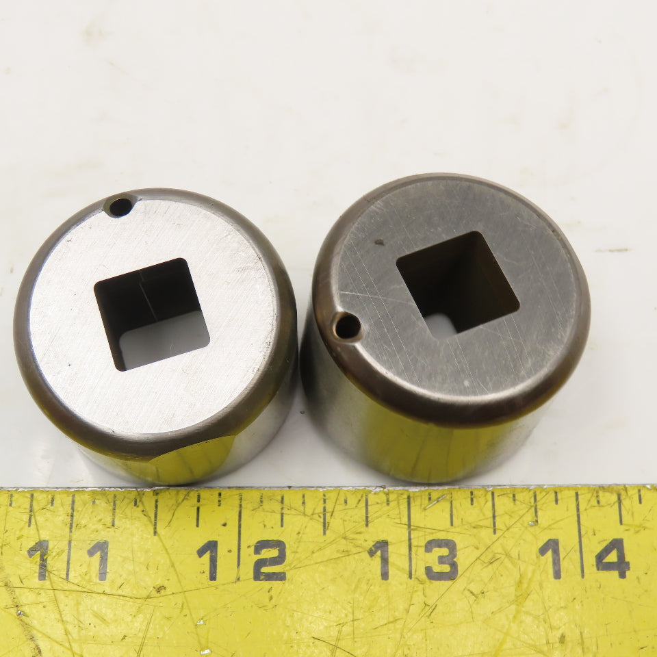 Mate Precision Tooling .500 Square CNC Turret Die +.024, +.030 Lot Of 2