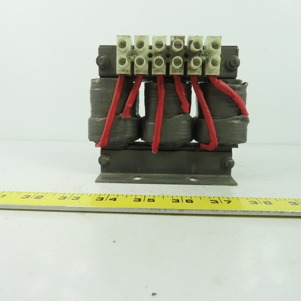 Baldor LRAC01802 LR0034A05 3 Phase Line Reactor 600V 18A 1.5mh 16 LB-IN Torque