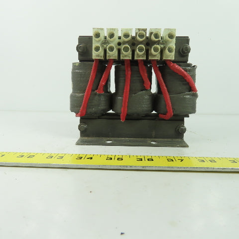 Baldor LRAC01802 LR0034A05 3 Phase Line Reactor 600V 18A 1.5mh 16 LB-IN Torque