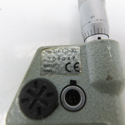 314-712-30 V- Anvil Digital Micrometer 0.4-1 W/Data Port