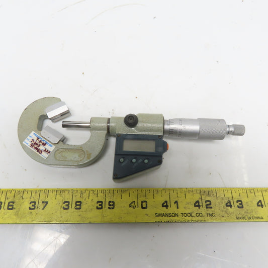 314-712-30 V- Anvil Digital Micrometer 0.4-1 W/Data Port