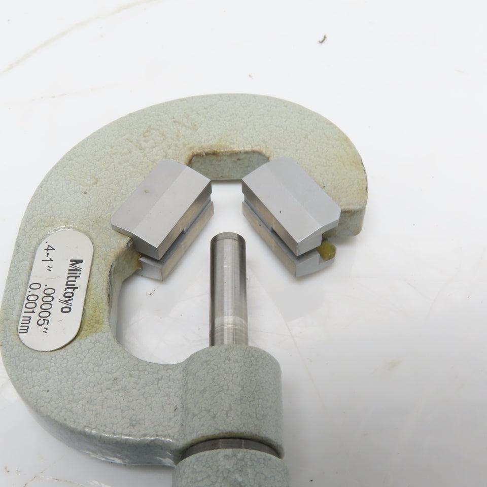314-712-30 V- Anvil Digital Micrometer 0.4-1 W/Data Port