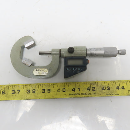 314-713-30 V- Anvil Digital Micrometer 1-1.6" W/Data Port