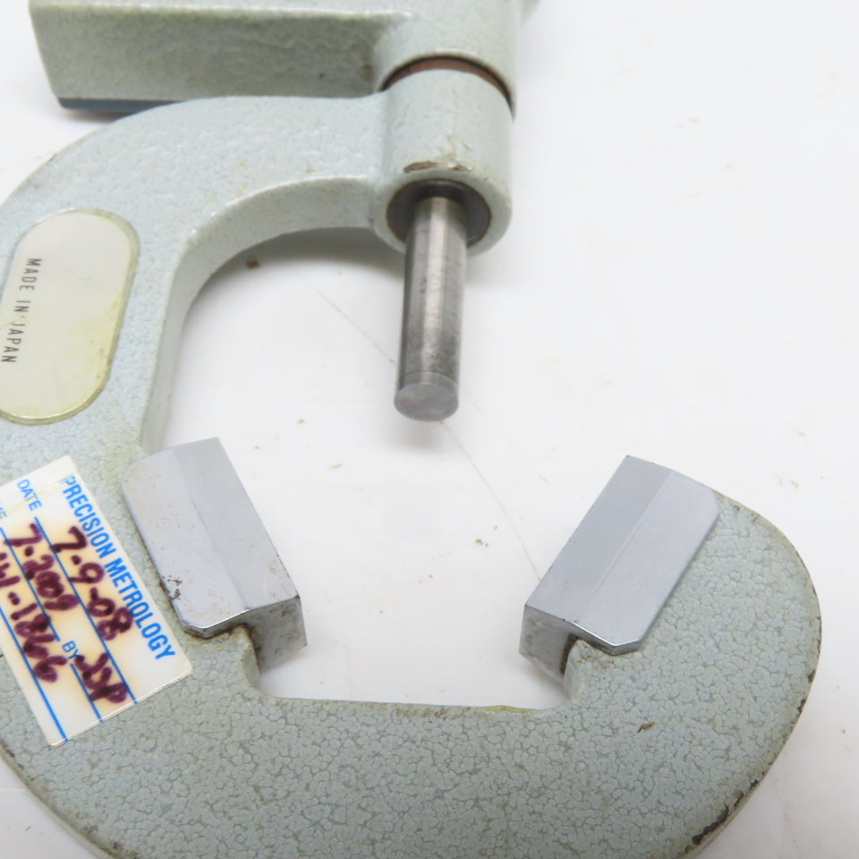 314-713-30 V- Anvil Digital Micrometer 1-1.6" W/Data Port