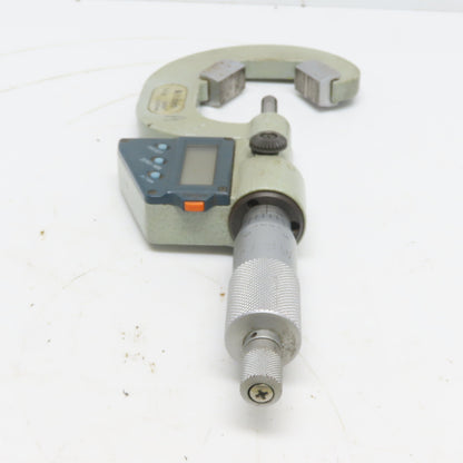 314-713-30 V- Anvil Digital Micrometer 1-1.6" W/Data Port