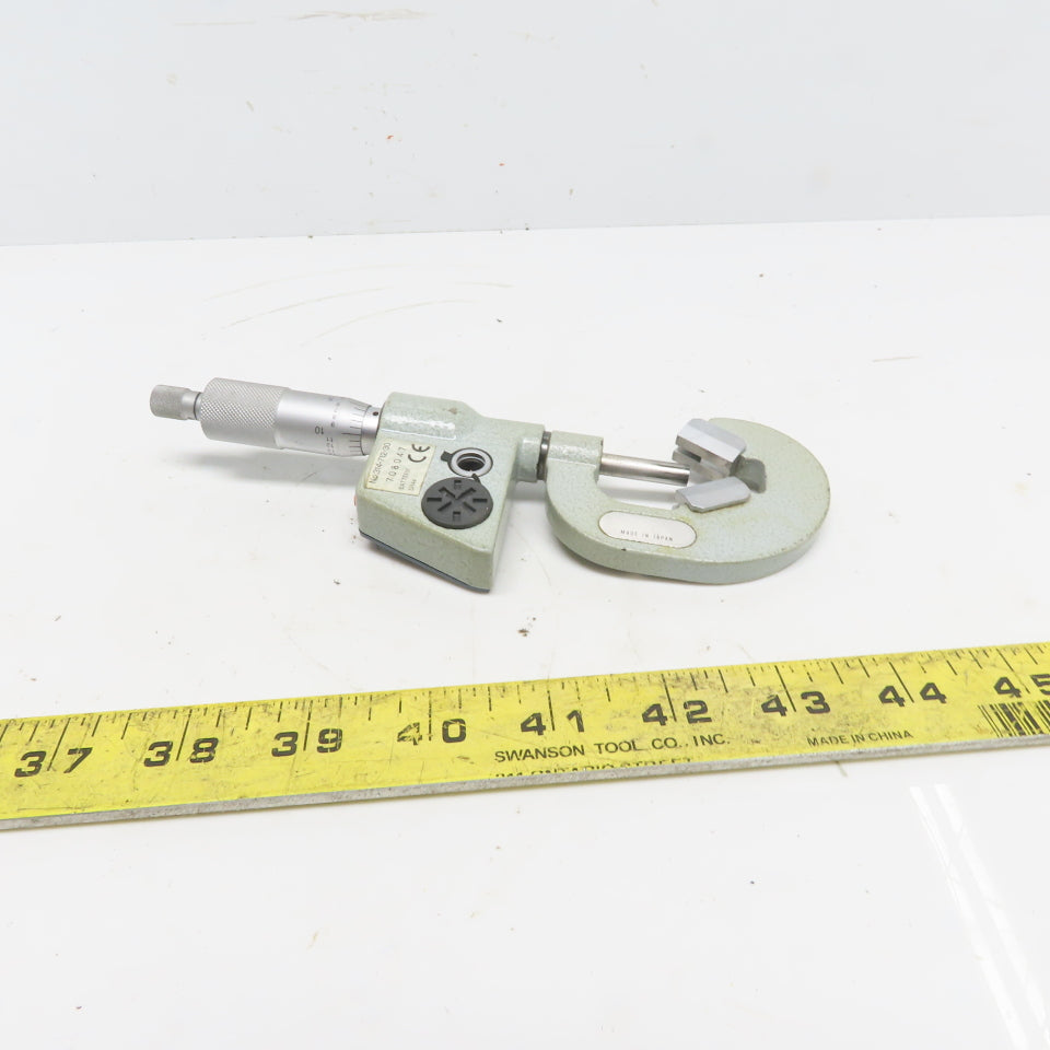 314-713-30 V- Anvil Digital Micrometer 1-1.6" W/Data Port