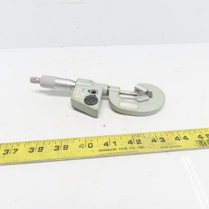 314-713-30 V- Anvil Digital Micrometer 1-1.6" W/Data Port