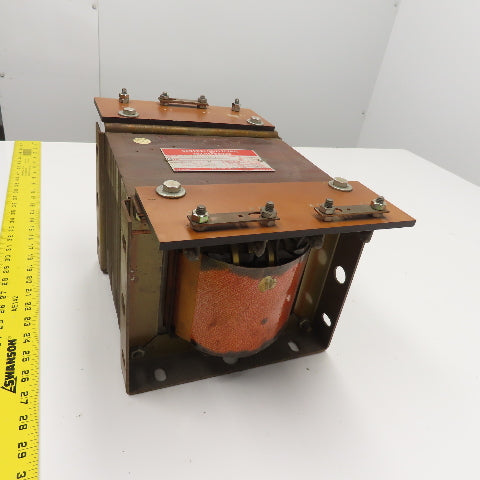 General Electric 9T22B4312 1Ph Transformer 240/480V Pri 120/240V Sec 7.5KVA