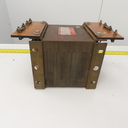 General Electric 9T22B4312 1Ph Transformer 240/480V Pri 120/240V Sec 7.5KVA
