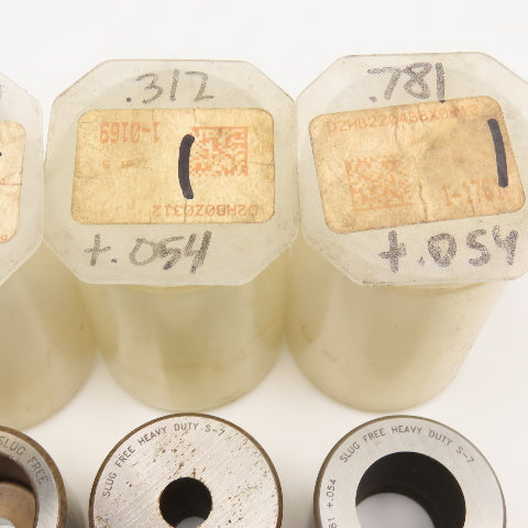 Mate Precision Tooling Misc. Round Turret Dies .781 .531 .375 .312 + Tol Lot/4