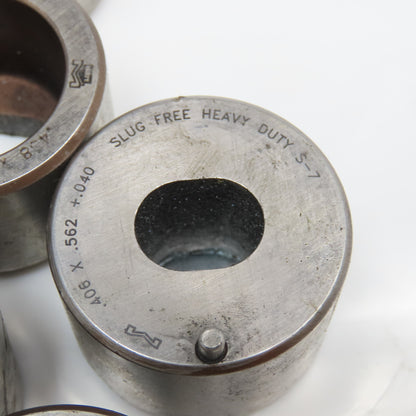 Mate Large Misc. Turret Dies Used Oval Oblong Obround Lot Of 15lbs.