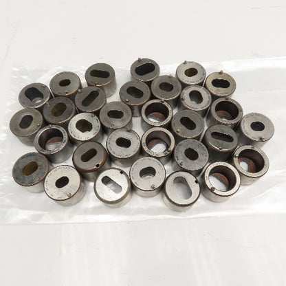 Mate Large Misc. Turret Dies Used Oval Oblong Obround Lot Of 15lbs.