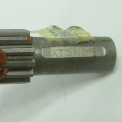 MSGCO Spline Plug Gauge 7-1/8" OAL Lot Of 4