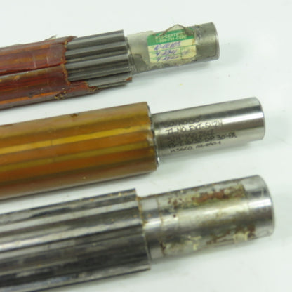 MSGCO Spline Plug Gauge 7-1/8" OAL Lot Of 4
