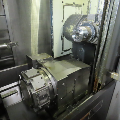 Mori Seiki NT1000/WZM 5-Axis CNC Mill-Turn Chip Blaster (Needs Spindle Rebuild)
