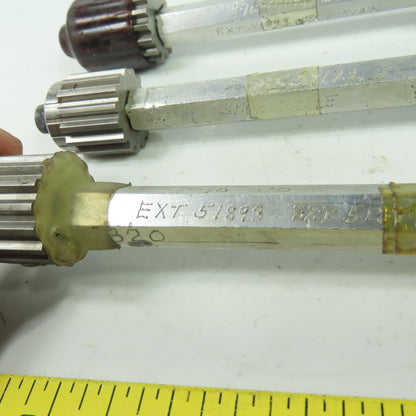 Spline Plug Gauge EXT Model Go/No Go Snowmobile Lot Of 3