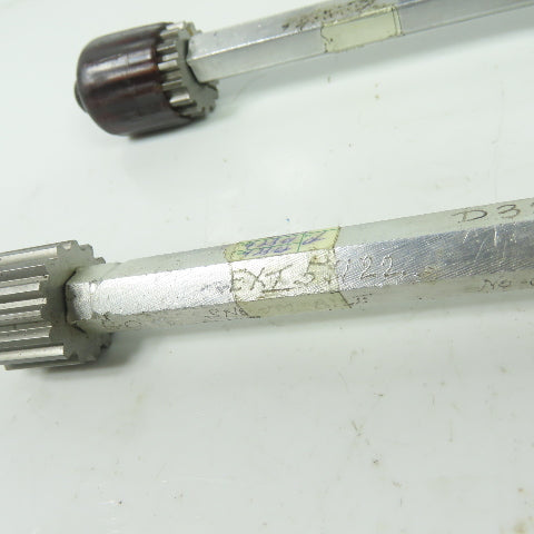 Spline Plug Gauge EXT Model Go/No Go Snowmobile Lot Of 3