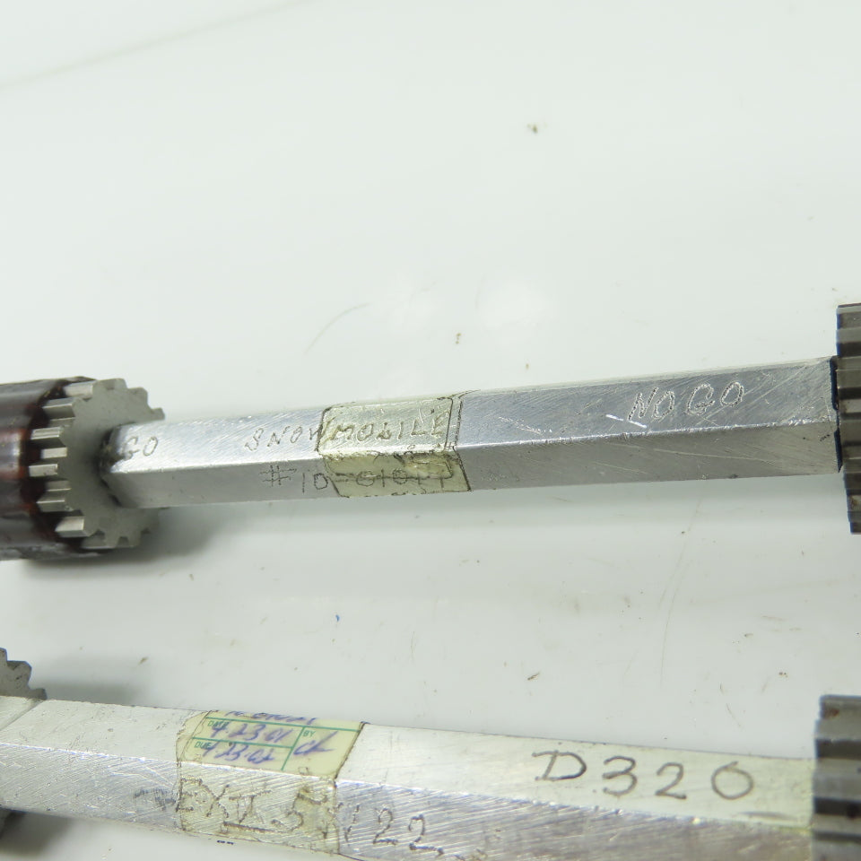 Spline Plug Gauge EXT Model Go/No Go Snowmobile Lot Of 3