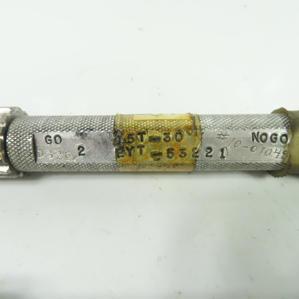 Spline Plug Gauge EYT-53221 EYT-53222 Go/No Go 5-7/8" OAL Lot Of 2