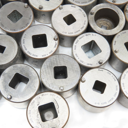 Mate Large Misc. Turret Dies Used Square Lot Of 30+