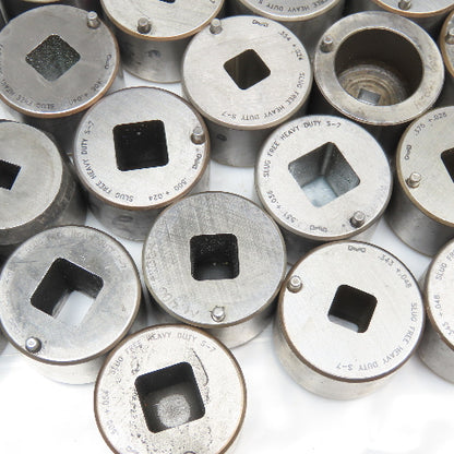 Mate Large Misc. Turret Dies Used Square Lot Of 30+