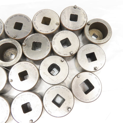 Mate Large Misc. Turret Dies Used Square Lot Of 30+