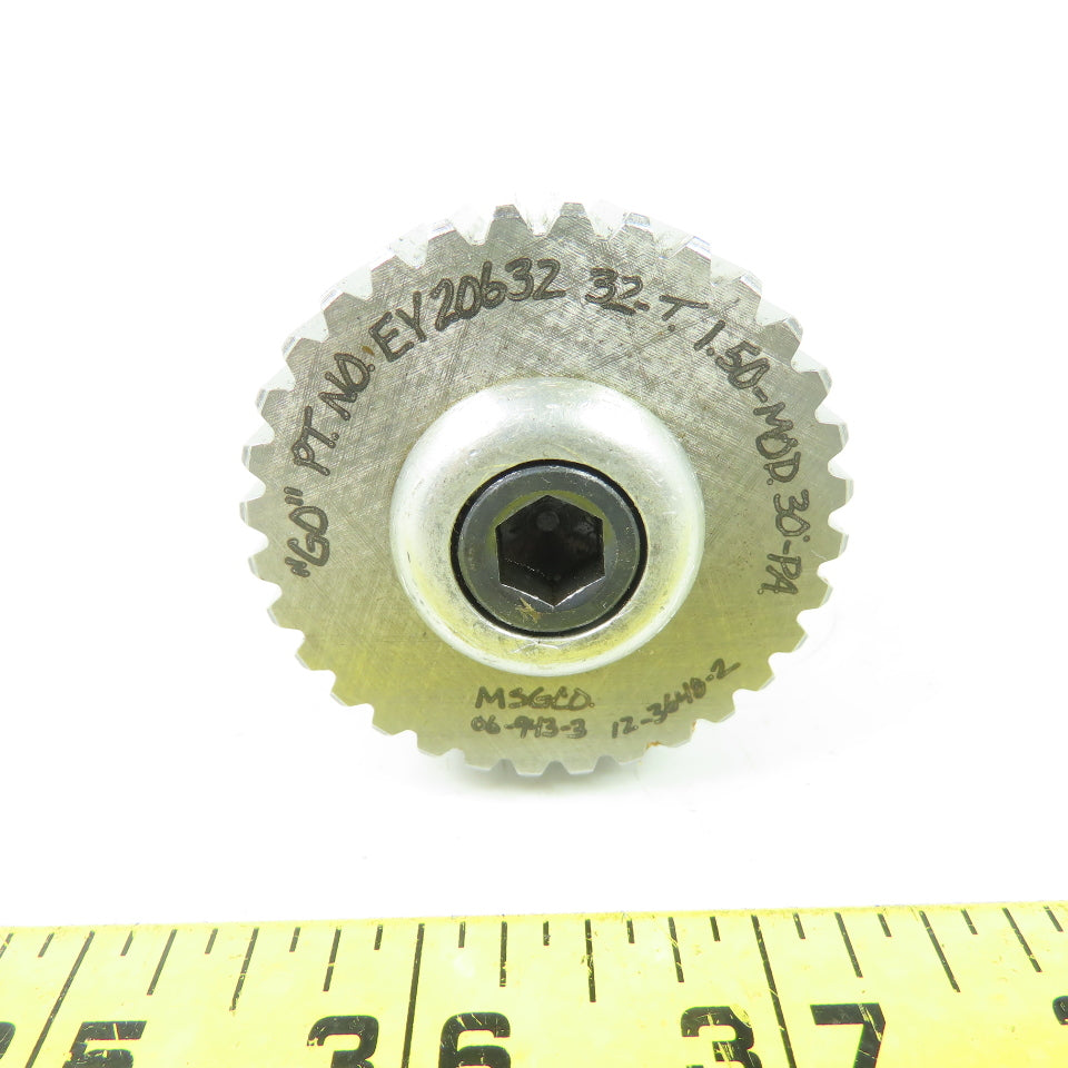 MSGCO EY20632 Spline Plug Gauge "Go" 32-T.1.50-MOD.30PA