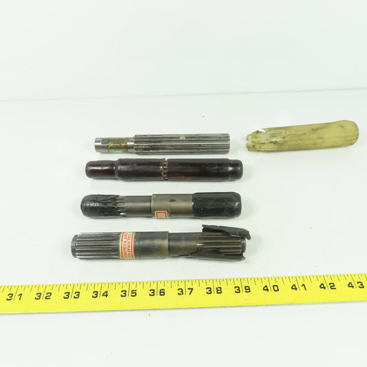 Spline Plug Gauge Misc. Sizes Lot Of 4