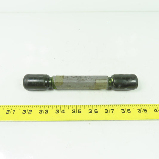 Hemco Thread Plug Gauge 1"-14 Nf-2 GO PD.9536 NO GO PD.9487