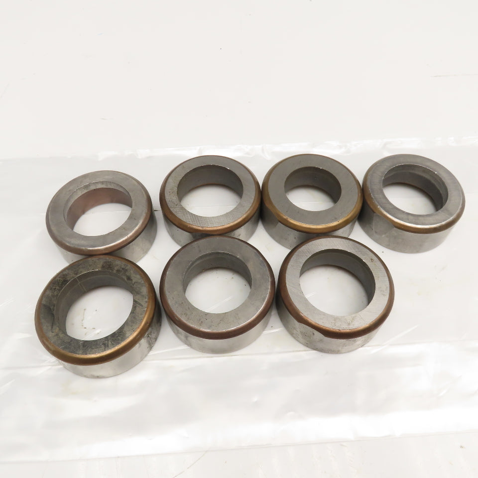 Mate 1.750, 1.687, 1.500 Misc. Lot Round Hole Die 2-3/4" OD CNC Turret Lot Of 7