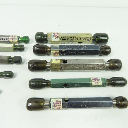 Size Control Thread Plug Gauge Misc. Sizes Lot of 10